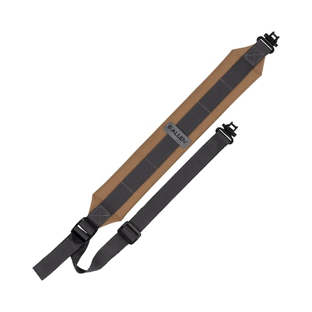 Allen Co Durango Two-Point Padded Sling w/ Swivels, Holds 500lbs., FDE 8546